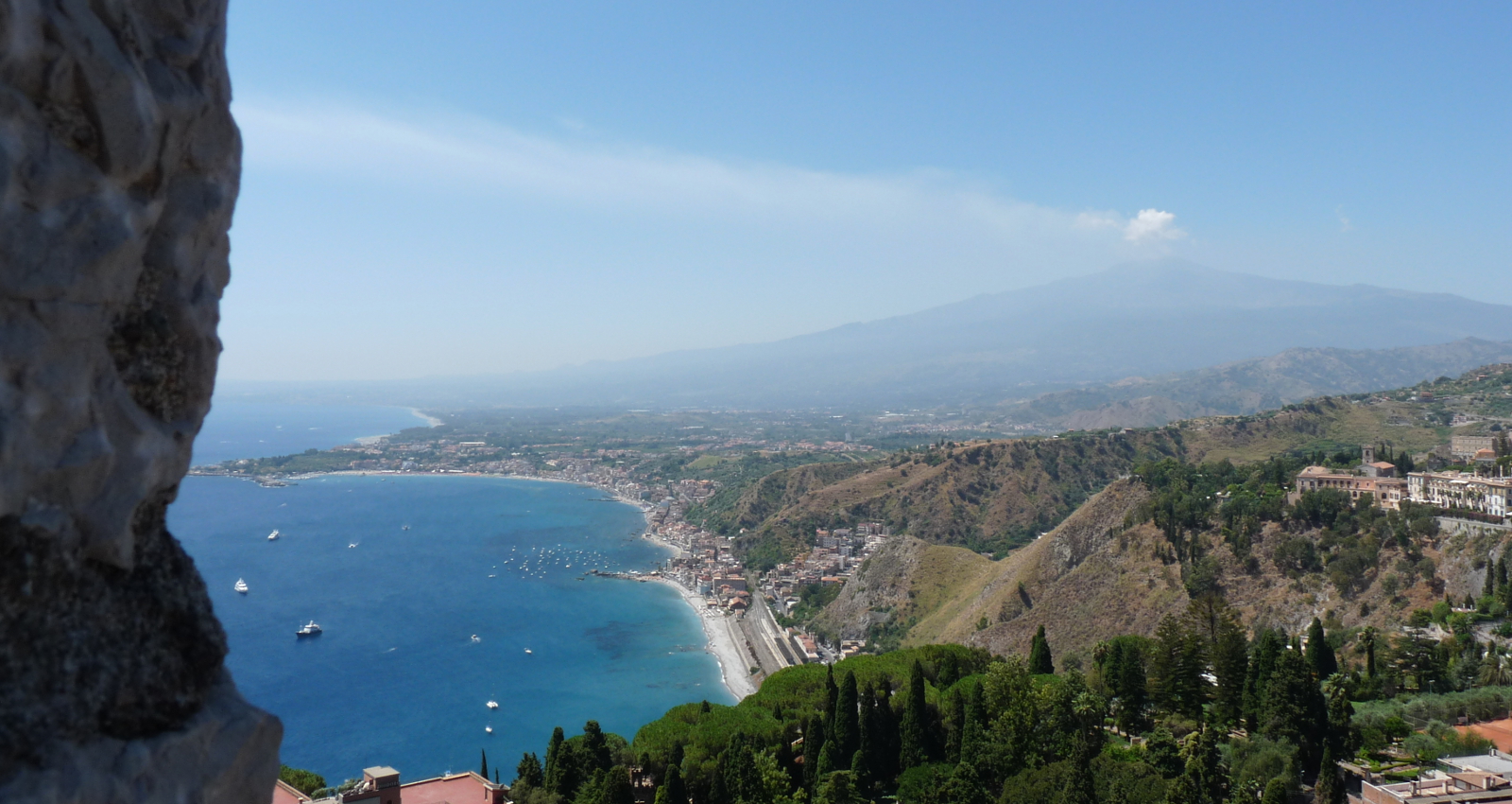 Etna, depuis Taormina, Sicile